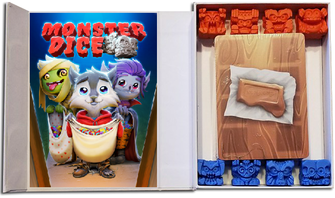 Monster Dice Game Box Toy Monsters